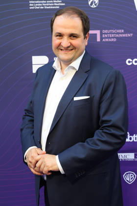 Nathanael Liminski attends the German Entertainment Award ceremony on June 18, 2026, in Cologne, Germany Deutscher Entertainment Award in Cologne, Germany