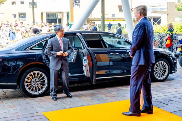 UTRECHT, The Netherlands, 2026-06-19 10:30:31 UTRECHT, 19-06-2026, Princess Maxima Center At the invitation of King Willem-Alexander and Queen Maxima, Emperor Naruhito of Japan is paying a state visit to the Netherlands. Emperor Naruhito is accompanied by Her Majesty Empress Masako. The state visit is a confirmation of the close and historic relationship between Japan and the Netherlands. The countries share 426 years of bilateral relations. PHOTO: NLBeeld POOL Mischa Schoemaker In the photo: Emperor Naruhito and Empress Masako. King Willem-Alexander and Queen Maxima visit the Princess Maxima Center for Pediatric Oncology in Utrecht. After a welcome by children, their parents, and hospital staff, the group visits the research wing. Cr  Copyright: xx x