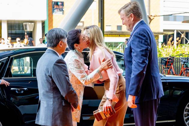 UTRECHT, The Netherlands, 2026-06-19 10:30:42 UTRECHT, 19-06-2026, Princess Maxima Center At the invitation of King Willem-Alexander and Queen Maxima, Emperor Naruhito of Japan is paying a state visit to the Netherlands. Emperor Naruhito is accompanied by Her Majesty Empress Masako. The state visit is a confirmation of the close and historic relationship between Japan and the Netherlands. The countries share 426 years of bilateral relations. PHOTO: NLBeeld POOL Mischa Schoemaker In the photo: Emperor Naruhito and Empress Masako. King Willem-Alexander and Queen Maxima visit the Princess Maxima Center for Pediatric Oncology in Utrecht. After a welcome by children, their parents, and hospital staff, the group visits the research wing. Cr  Copyright: xx x