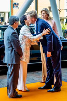 UTRECHT, The Netherlands, 2026-06-19 10:30:48 UTRECHT, 19-06-2026, Princess Maxima Center At the invitation of King Willem-Alexander and Queen Maxima, Emperor Naruhito of Japan is paying a state visit to the Netherlands. Emperor Naruhito is accompanied by Her Majesty Empress Masako. The state visit is a confirmation of the close and historic relationship between Japan and the Netherlands. The countries share 426 years of bilateral relations. PHOTO: NLBeeld POOL Mischa Schoemaker In the photo: Emperor Naruhito and Empress Masako. King Willem-Alexander and Queen Maxima visit the Princess Maxima Center for Pediatric Oncology in Utrecht. After a welcome by children, their parents, and hospital staff, the group visits the research wing. Cr  Copyright: xx x