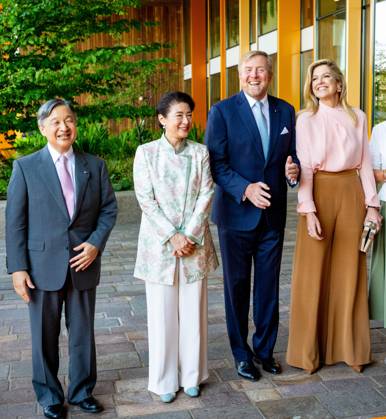 UTRECHT, The Netherlands, 2026-06-19 10:31:46 UTRECHT, 19-06-2026, Princess Maxima Center At the invitation of King Willem-Alexander and Queen Maxima, Emperor Naruhito of Japan is paying a state visit to the Netherlands. Emperor Naruhito is accompanied by Her Majesty Empress Masako. The state visit is a confirmation of the close and historic relationship between Japan and the Netherlands. The countries share 426 years of bilateral relations. PHOTO: NLBeeld POOL Mischa Schoemaker In the photo: Emperor Naruhito and Empress Masako. King Willem-Alexander and Queen Maxima visit the Princess Maxima Center for Pediatric Oncology in Utrecht. After a welcome by children, their parents, and hospital staff, the group visits the research wing. Cr  Copyright: xx x
