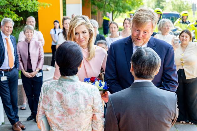 UTRECHT, The Netherlands, 2026-06-19 12:41:48 UTRECHT, 19-06-2026, Princess Maxima Center At the invitation of King Willem-Alexander and Queen Maxima, Emperor Naruhito of Japan is paying a state visit to the Netherlands. Emperor Naruhito is accompanied by Her Majesty Empress Masako. The state visit is a confirmation of the close and historic relationship between Japan and the Netherlands. The countries share 426 years of bilateral relations. PHOTO: NLBeeld POOL Mischa Schoemaker In the photo: Emperor Naruhito and Empress Masako. King Willem-Alexander and Queen Maxima visit the Princess Maxima Center for Pediatric Oncology in Utrecht. After a welcome by children, their parents, and hospital staff, the group visits the research wing. Cr  Copyright: xx x