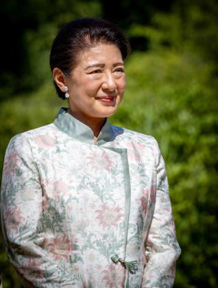 19-06-2026 Amsterdam Empress Masako planting a cherry tree in the Blossom Park in the Amsterdam Forest on the 3rd and last day of the 3 day statevisit to the Netherlands. Â  Copyright: xPPEx