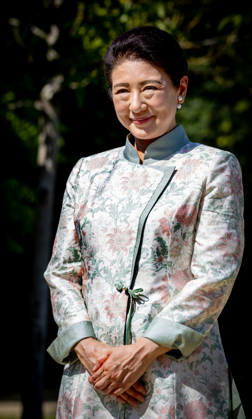 19-06-2026 Amsterdam Empress Masako planting a cherry tree in the Blossom Park in the Amsterdam Forest on the 3rd and last day of the 3 day statevisit to the Netherlands. Â  Copyright: xPPEx