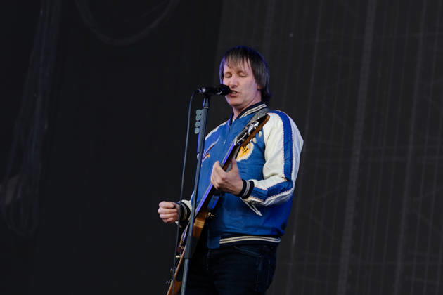 June 19, 2026, Newport, United Kingdom: Tim Wheeler, lead vocalist and guitarist with Northern Irish rock band Ash, performing live on stage at the Isle of Wight. The current line up consists of Tim Wheeler lead vocals, guitar, keyboard..Mark Hamilton bass synth and Rick McMurray drum, percussion Newport United Kingdom - ZUMAs197 20260619_aab_s197_018 Copyright: xDawnxFletcher-Parkx