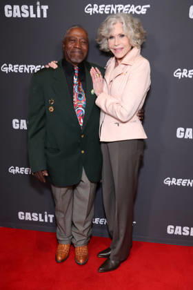 Santa Monica CA June 19: Manning Rollerson jr.III, Jane Fonda. at the Los Angeles Premiere Of Gaslit held at The Laemmle Monica Film Center in Santa Monica, CA. on June 19, 2026 Credit: AdMedia Santa Monica USA - ZUMAa123 20260619_zaa_a123_154 Copyright: xADx
