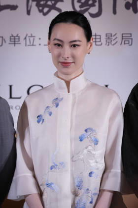 SHANGHAI, CHINA - JUNE 20: Isabella Leung attends a media meeting for the film Paper Box Mystery during the 28th Shanghai International Film Festival on June 20, 2026 in Shanghai, China. The festival showcases a selection of international and domestic films.  Copyright: xVCGx 111649359145
