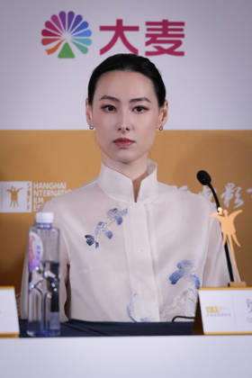 SHANGHAI, CHINA - JUNE 20: Isabella Leung attends a media conference for the film Paper Box Mystery during the 28th Shanghai International Film Festival on June 20, 2026 in Shanghai, China. The festival showcases a selection of international and domestic films.  Copyright: xVCGx 111649359148