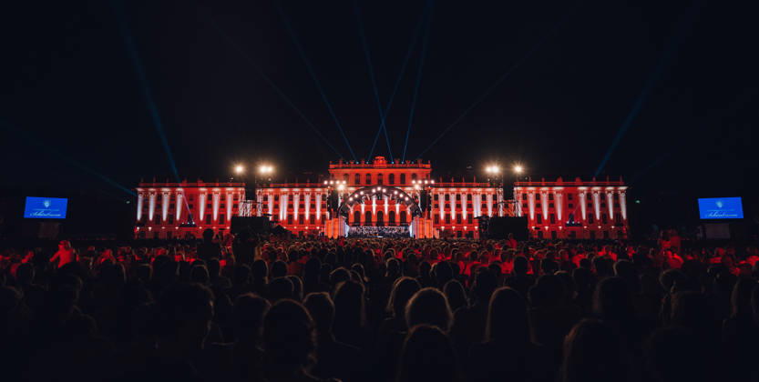 (260620) -- VIENNA, June 20, 2026 -- This photo taken on June 19, 2026 shows a view of the Summer Night Concert 2026 presented by the Vienna Philharmonic Orchestra in Vienna, Austria. (Niklas Schnaubelt The Vienna Philharmonic Orchestra Handout via Xinhua) AUSTRIA-VIENNA-SUMMER NIGHT CONCERT HexCanling 