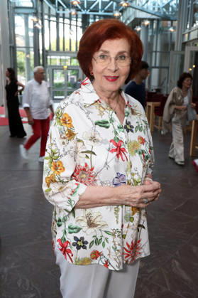 Heidrun von Goessel bei der Premiere der Komödie Höchste Zeit, Komödie Winterhuder Fährhaus. In der Musicalkomödie mit Hits der 70er bis 90er Jahre geht es um vier Frauen in den Wechseljahren, die sich kurz vor einer Hochzeit mit den großen Fragen rund um Liebe, Ehe und den perfekten Partner auseinandersetzen, Hamburg 19.6.2026