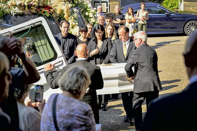 Funeral of Frank Michael ROTHEUX, BELGIUM - JUNE 20 : pictured during the funeral of Frank Michael who died at the age of 79 on June 20, 2026 in Rotheux, Belgium, 20 06 2026 Rotheux Belgium  Copyright: xSesx
