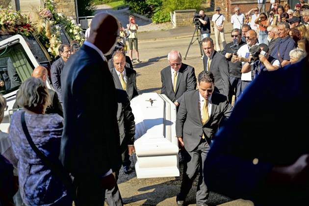 Funeral of Frank Michael ROTHEUX, BELGIUM - JUNE 20 : pictured during the funeral of Frank Michael who died at the age of 79 on June 20, 2026 in Rotheux, Belgium, 20 06 2026 Rotheux Belgium  Copyright: xSesx