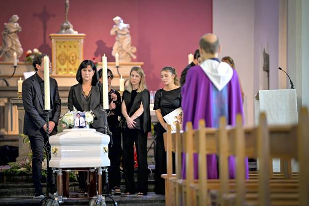 Funeral of Frank Michael ROTHEUX, BELGIUM - JUNE 20 : pictured during the funeral of Frank Michael who died at the age of 79 on June 20, 2026 in Rotheux, Belgium, 20 06 2026 Rotheux Belgium  Copyright: xSesx