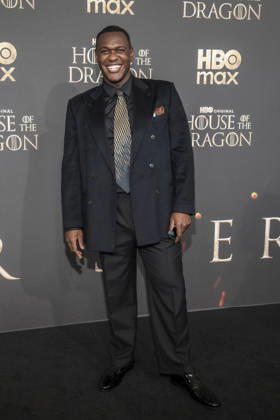 ABB HBO- Abubakar Salim zu Gast auf dem schwarzen Teppich bei der Deutschland Premiere zur dritten Staffel der HBO Original Serie House of the Dragon im Kino International am 19.06.2026 in Berlin Berlin Deutschland