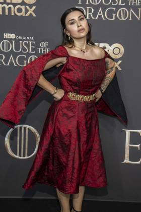 ABB HBO- Salome Sylvana zu Gast auf dem schwarzen Teppich bei der Deutschland Premiere zur dritten Staffel der HBO Original Serie House of the Dragon im Kino International am 19.06.2026 in Berlin Berlin Deutschland