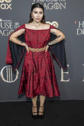 ABB HBO- Salome Sylvana zu Gast auf dem schwarzen Teppich bei der Deutschland Premiere zur dritten Staffel der HBO Original Serie House of the Dragon im Kino International am 19.06.2026 in Berlin Berlin Deutschland