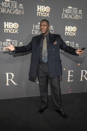 ABB HBO- Abubakar Salim zu Gast auf dem schwarzen Teppich bei der Deutschland Premiere zur dritten Staffel der HBO Original Serie House of the Dragon im Kino International am 19.06.2026 in Berlin Berlin Deutschland