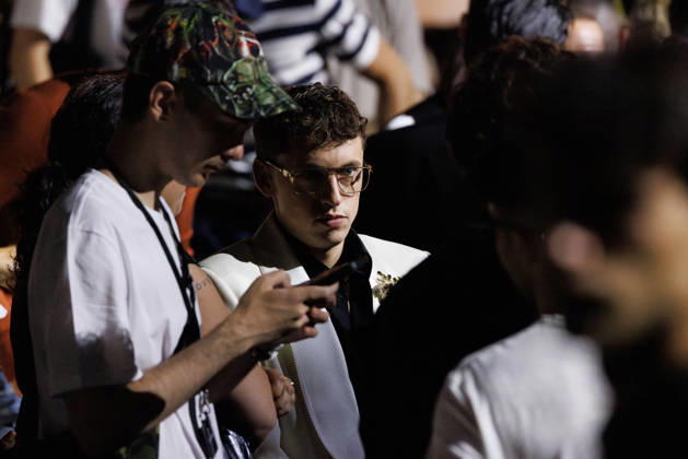 News - Dolce&Gabbana Spring 2027 Men s Collections Show - Celebrities MILAN, ITALY - JUNE 20, 2026: Tredici Pietro attends the Dolce&amp;Gabbana Men s Spring Summer 2027 collection runway show during the Milan Fashion Week Menswear in Milan, Italy. Photo: Cinzia Camela. Milan Metropol Italy Copyright: xCinziaxCamelax xLiveMediax LPN_2529212