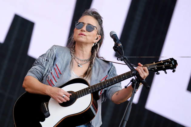 June 20, 2026, Newport, United Kingdom: Scottish singer-songwriter and musician Kate Victoria Tunstall, known professionally as KT Tunstall, performing live on stage at the Isle of Wight festival. Newport United Kingdom - ZUMAs197 20260620_aaa_s197_077 Copyright: xDawnxFletcher-Parkx