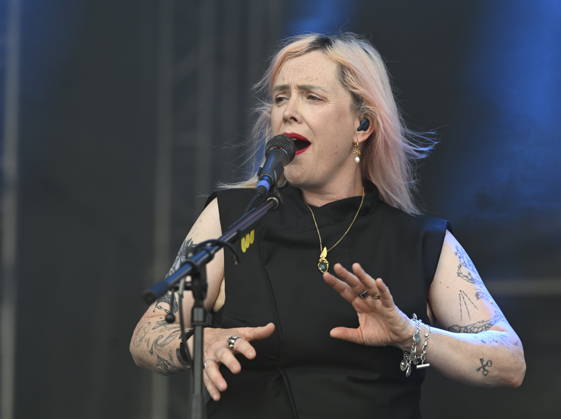 Singer Rachel Goswell of Slowdive performs during the music festival Metronome Prague, on June 20, 2026, in Prague, Czech Republic. (CTKxPhoto MichalxKrumphanzl) CTKPhotoP2026062004461  CTKPhotoP2026062004461