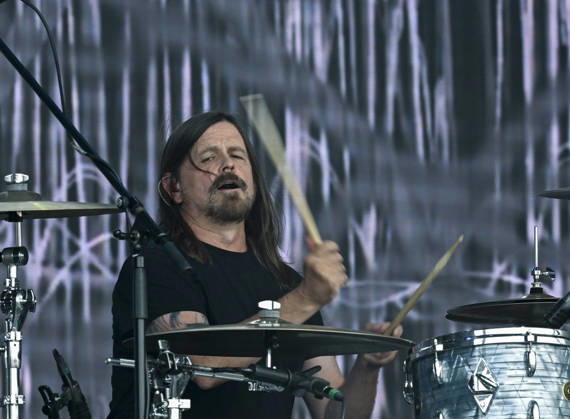 Drummer Simon Scott of Slowdive performs during the music festival Metronome Prague, on June 20, 2026, in Prague, Czech Republic. (CTKxPhoto MichalxKrumphanzl) CTKPhotoP2026062004485  CTKPhotoP2026062004485