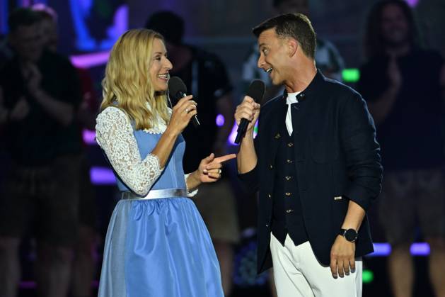 20.06.2026 - Bad Kleinkirchheim - St. Oswald am Hoferriegel in Österreich (AUT) - Wenn die Musi spielt Sommer Open Air 2026- im Bild: Stefanie Hertel und Marco Ventre,