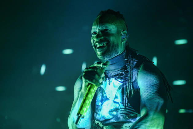 The Prodigy performs at the Sónar Festival The band The Prodigy during their performance at the Sónar Festival on June 20, 2026, in LHospitalet de Llobregat, Barcelona, Catalonia, Spain. The legendary British rave band, fronted by Liam Howlett and Maxim and with nearly 40 years of experience, continues to deliver one of the most explosive live performances in electronic music, with a setup designed more like a traditional live band than a conventional electronic live show. Spain,detected_source_language  Copyright: xAlbertoxParedesx 7612392