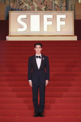 SHANGHAI, CHINA - JUNE 20: Actor Yosh Yu Shi arrives at the red carpet of the closing ceremony for the 28th Shanghai International Film Festival on June 20, 2026 in Shanghai, China.  Copyright: xVCGx 111649394317