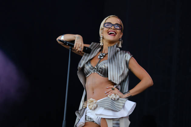 Rita Ora performs at the Isle of Wight festival in Newport, UK - 20 Jun 2026 Yugoslavian born singer songwriter and actor Rita Sahatçiu Ora, known professionally as Rita Ora, performing live on stage at the isle of Wight festival. Newport United Kingdom Copyright: xDawnxFletcher-Parkx xSOPAxImagesx DSCF5463