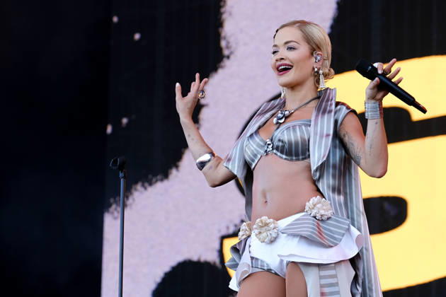 Rita Ora performs at the Isle of Wight festival in Newport, UK - 20 Jun 2026 Yugoslavian born singer songwriter and actor Rita Sahatçiu Ora, known professionally as Rita Ora, performing live on stage at the isle of Wight festival. Newport United Kingdom Copyright: xDawnxFletcher-Parkx xSOPAxImagesx DSCF5546