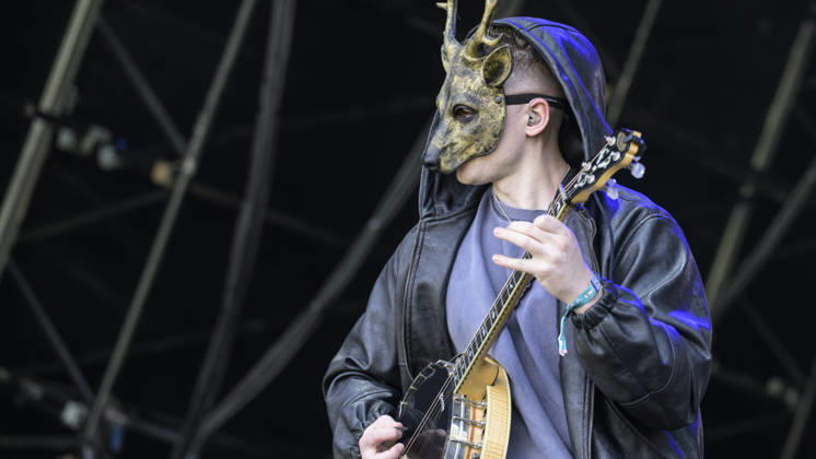Musical Festival in Glasgow, UK - 20 Jun 2026 Ronan Bell of Chasing Abbey performs live on stage at Glasgow Green. Glasgow United Kingdom Copyright: xStuartxWestwoodx xSOPAxImagesx SWESTWOOD70