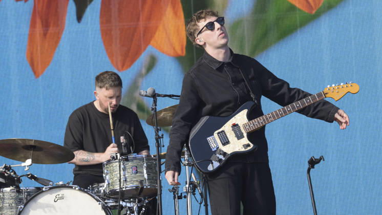 Musical Festival in Glasgow, UK - 20 Jun 2026 Jordan McKay and Jack Cochrane of The Snuts perform live on stage at Glasgow Green. Glasgow United Kingdom Copyright: xStuartxWestwoodx xSOPAxImagesx SWESTWOOD90
