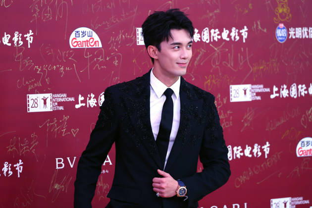 SHANGHAI, CHINA - JUNE 20: Actor Leo Wu Lei arrives at the red carpet of the closing ceremony for the 28th Shanghai International Film Festival on June 20, 2026 in Shanghai, China.  Copyright: xVCGx 111649518267