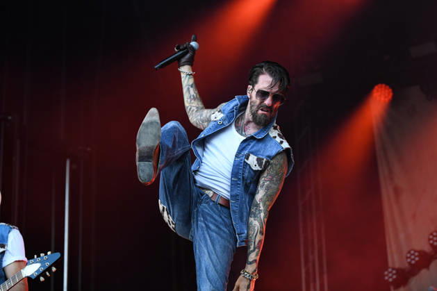 The Boss Hoss Back to the Boots LIVE Summer 2026, Kluturfabrik Cortendorf Concert, Live Music The Boss Hoss Back to the Boots LIVE Summer 2026 20 Jun 2026 Kluturfabrik Cortendorf, Coburg, Germany Image: Alec Boss Burns Völkel, of The Boss Hoss, performing in the Kluturfabrik Cortendorf during Back to the Boots Tour. Copyright: xPresseFotoxEvansx