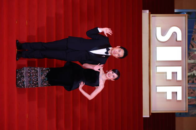 SHANGHAI, CHINA - JUNE 20: Director Anthony Chen (L) arrives at the red carpet of the closing ceremony for the 28th Shanghai International Film Festival on June 20, 2026 in Shanghai, China.  Copyright: xVCGx 111649518282