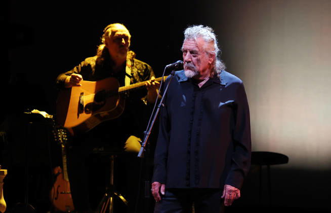 Croatia Robert Plant Concert Robert Plant performs during his concert with with Saving Grace and Suzi Dian at St. Michael s Fortress in Sibenik, Croatia on June 20, 2026.  DuskoxJaramaz PIXSELL