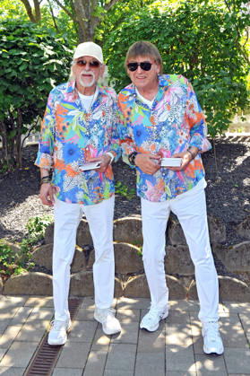 ZDF - Fernsehgarten. Sänger Karl-Heinz und Bernd Ulrich ( Amigos ) während der ZDF - Unterhaltungsshow Fernsehgarten am 21.06.2026 in Mainz. 20260621MWI129570