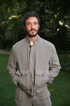 IPA85918900 - Milan, Milan Men™s Fashion Week Spring Summer 2027 - Men™s Fashion, Spring Summer 2027 - TOD™S presentation - arrivals In the photo: Eugenio Franceschini  Copyright: xRiccardoxGIordanox xRiccardoxGiordanox 85918900