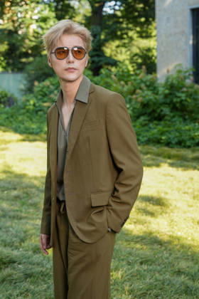 IPA85918966 - Milan, Milan Men™s Fashion Week Spring Summer 2027 - Men™s Fashion, Spring Summer 2027 - TOD™S presentation - arrivals In the photo: Ayanga  Copyright: xRiccardoxGIordanox xRiccardoxGiordanox 85918966