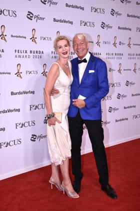 Grit Weiss und Jo Groebel beim Felix Burda Award am 21.06.2026 im Axika in Berlin Grit Weiss and Jo Groebel attend the Felix Burda Award ceremony on June 21, 2026 at the Axika in Berlin, Germany Felix Burda Award in Berlin
