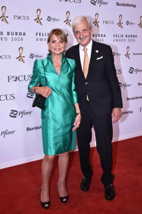 Uschi Glas und Dieter Hermann beim Felix Burda Award am 21.06.2026 im Axika in Berlin Uschi Glas and her husband Dieter Hermann attend the Felix Burda Award ceremony on June 21, 2026 at the Axika in Berlin, Germany Felix Burda Award in Berlin