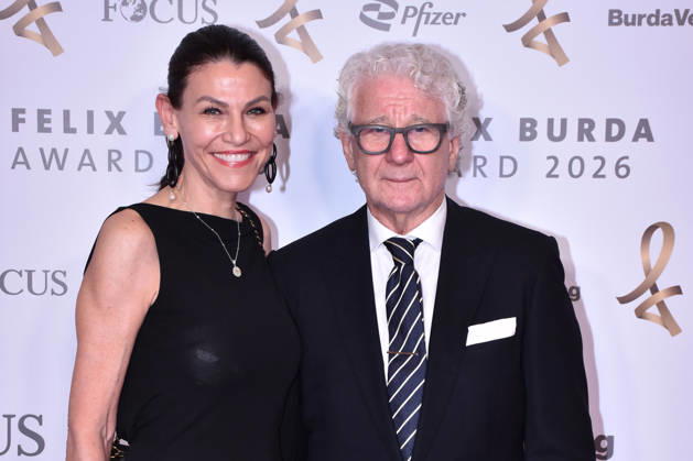 Marion Kiechle and Marcel Reif attend the Felix Burda Award ceremony on June 21, 2026 at the Axika in Berlin, Germany Felix Burda Award in Berlin