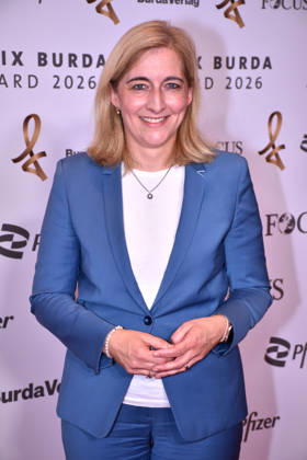 Nina Warken attends the Felix Burda Award ceremony on June 21, 2026 at the Axika in Berlin, Germany Felix Burda Award in Berlin