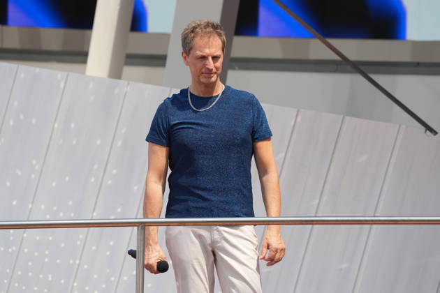 ZDF-Fernsehgarten 2026. Jörg Bausch im ZDF Fernsehgarten mit dem Motto Discofox am 21.06.2026 in Mainz. Mainz ZDF Fernsehgarten Rheinland-Pfalz