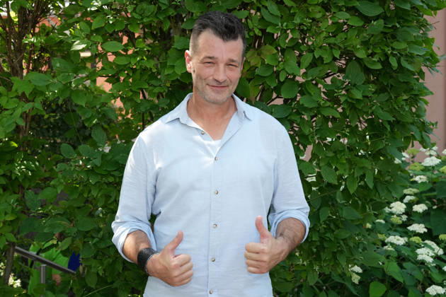 ZDF-Fernsehgarten 2026. Achim Petry im ZDF Fernsehgarten mit dem Motto Discofox am 21.06.2026 in Mainz. Mainz ZDF Fernsehgarten Rheinland-Pfalz