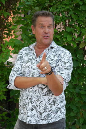 ZDF-Fernsehgarten 2026. Peter Wackel im ZDF Fernsehgarten mit dem Motto Discofox am 21.06.2026 in Mainz. Mainz ZDF Fernsehgarten Rheinland-Pfalz