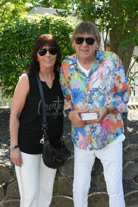 ZDF-Fernsehgarten 2026. Die Amigos Heike Ulrich und Bernd Ulrich im ZDF Fernsehgarten mit dem Motto Discofox am 21.06.2026 in Mainz. Mainz ZDF Fernsehgarten Rheinland-Pfalz