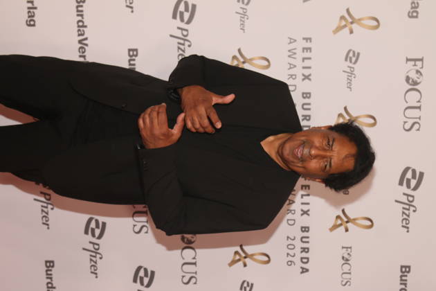 Cherno Jobatey bei der 21. Verleihung des Felix Burda Award 2026 im Axica-Kongress- und Tagungszentrum. Berlin, 21.06.2026 Copyright: xAgenturxMatthiasxWehnertx xM.xGränzdörferx