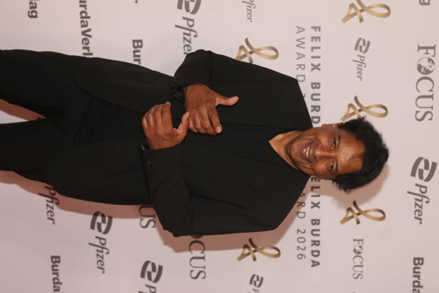 Cherno Jobatey bei der 21. Verleihung des Felix Burda Award 2026 im Axica-Kongress- und Tagungszentrum. Berlin, 21.06.2026 Copyright: xAgenturxMatthiasxWehnertx xM.xGränzdörferx