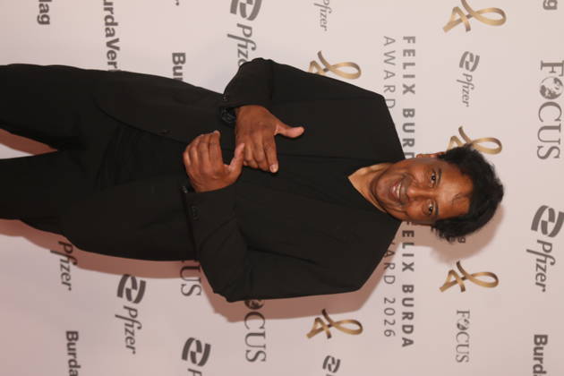 Cherno Jobatey bei der 21. Verleihung des Felix Burda Award 2026 im Axica-Kongress- und Tagungszentrum. Berlin, 21.06.2026 Copyright: xAgenturxMatthiasxWehnertx xM.xGränzdörferx